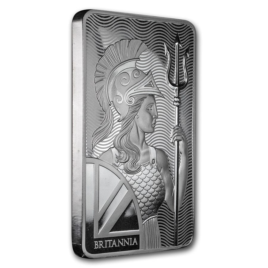 ✅ IN-HAND ✅ FAST SHIPPING- (5 BARS) NEW 10 Oz BRITANNIA 999 Silver Royal Mint-