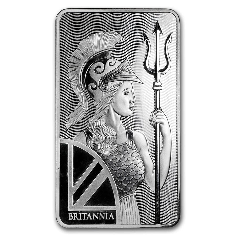 ✅ IN-HAND ✅ FAST SHIPPING- (5 BARS) NEW 10 Oz BRITANNIA 999 Silver Royal Mint-