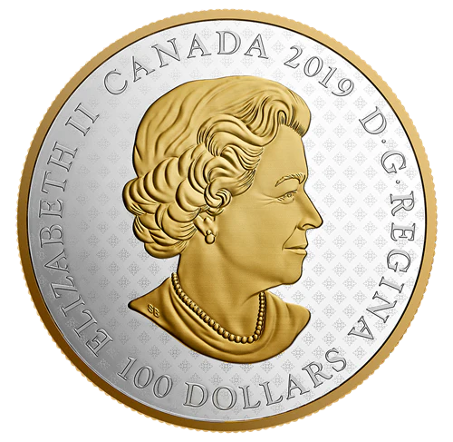 10 oz. Pure Silver Coin - Great Seal of the Province of Canada