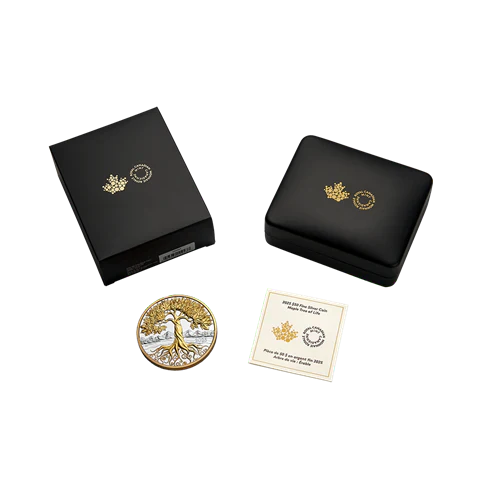 Maple Tree of Life – 5 oz. Fine Silver Coin