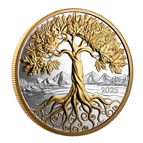 Maple Tree of Life – 5 oz. Fine Silver Coin