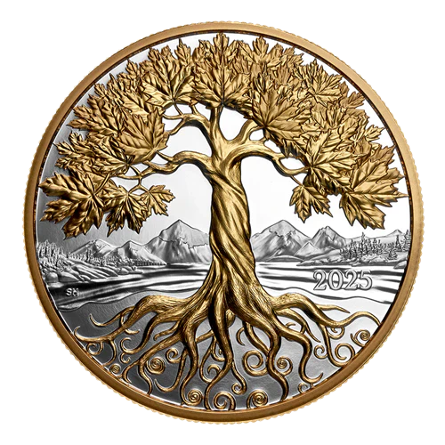 Maple Tree of Life – 5 oz. Fine Silver Coin