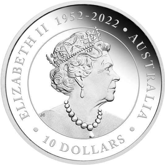 Australian Wedge-Tailed Eagle 2023 $10 10oz .9999 Silver Incused Coin High Relief 500 Minted Perth Mint