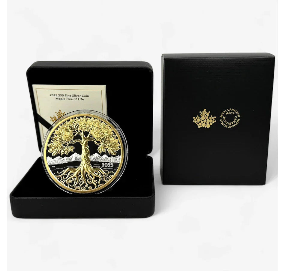 Maple Tree of Life – 5 oz. Fine Silver Coin