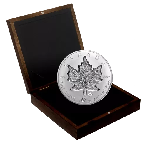 2021 Canada Super Incuse 1 Kilo Silver Maple Leaf KG Kilogram Coin
