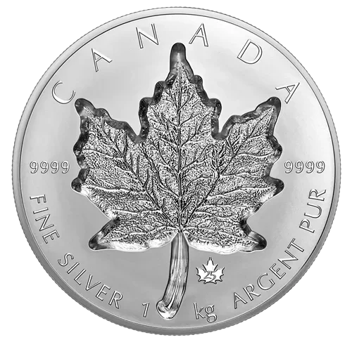 2021 Canada Super Incuse 1 Kilo Silver Maple Leaf KG Kilogram Coin