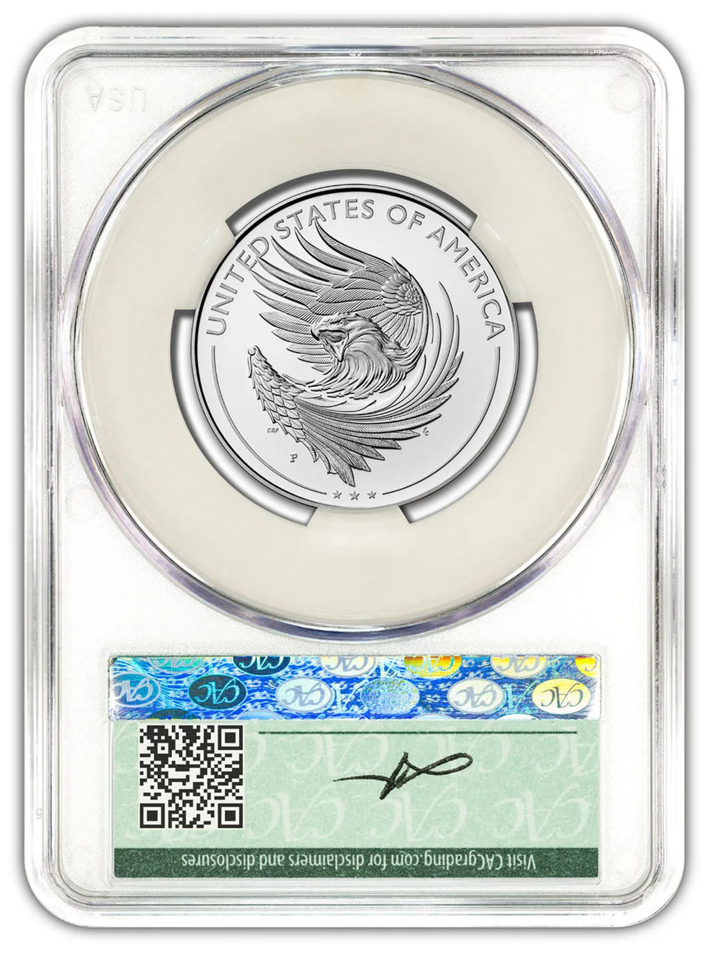 2025-W & 2025-P American Liberty Series Two-Coin Set AD CACG PF70 Founders U.S. Mint