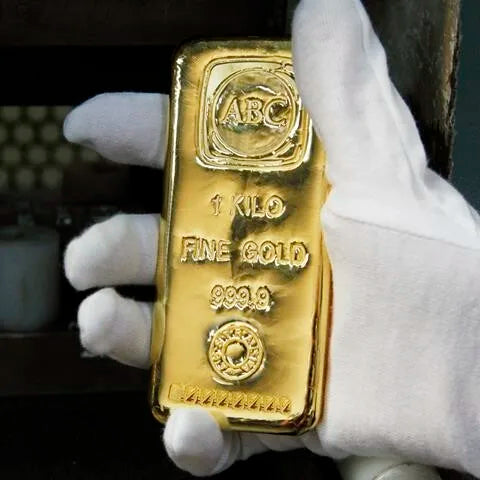 1kg ABC Gold Cast Bar 9999 Gold