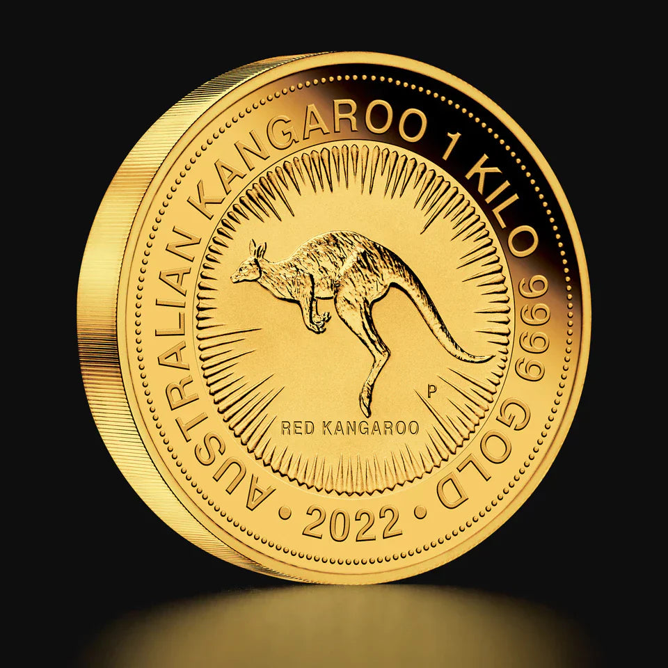 Australian Kangaroo 2022 1 Kilo Gold Bullion Coin